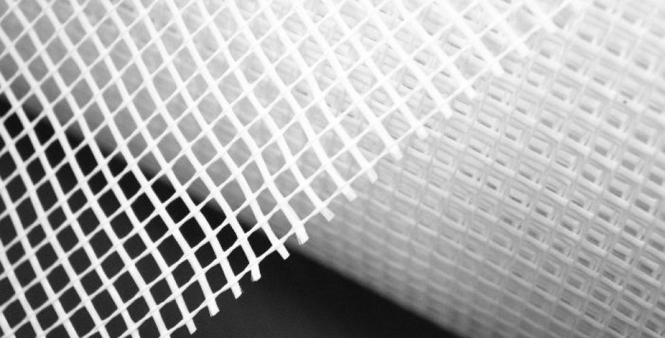 Siatka tynkarska biała 10mm x 10mm, 50m2/rolka